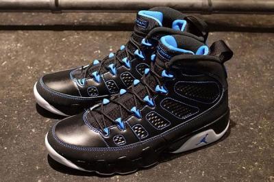 Air Jordan 9 Black Blue 1