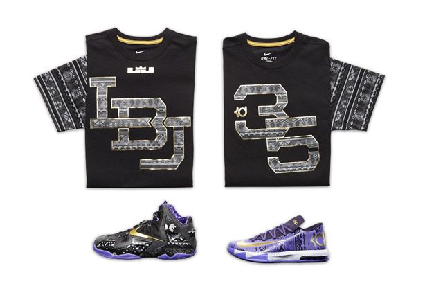 Nike Sp14 Bhm Laydowns Bball Premium Icon Tees