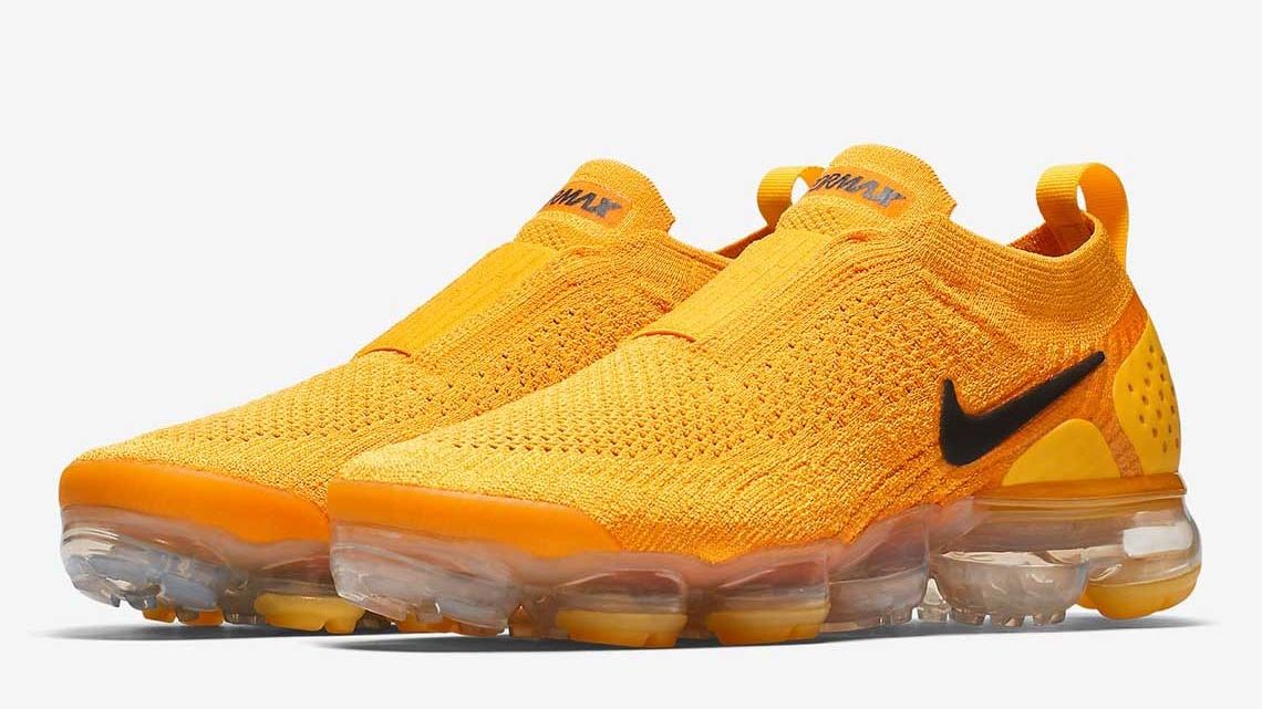 Nike vapormax flyknit moc 2 yellow clearance