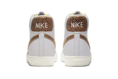 Nike Blazer Mid Vintage Python Ci1176 002 Release Date Heel