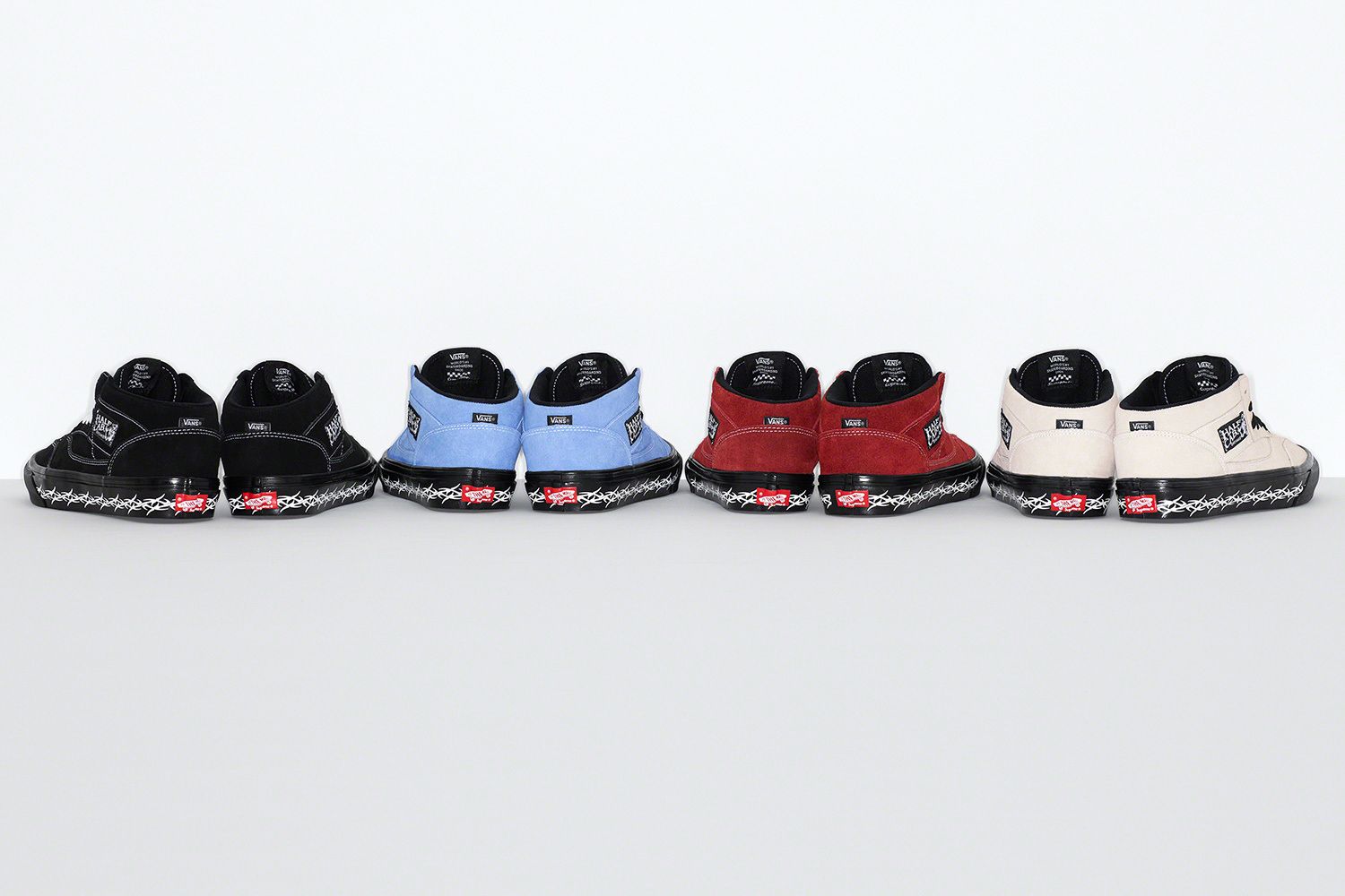 Release Details: Supreme x Vans Half Cab & Old Skool - Sneaker Freaker