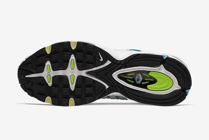 Nike Air Max Tailwind 4 Green Abyss Electric Green Outsole