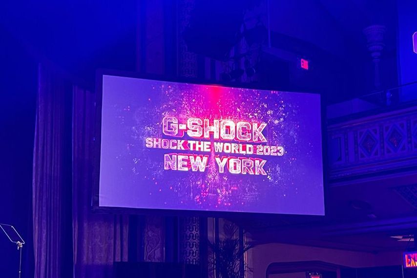 G-Shock Shock the World 2023 New York