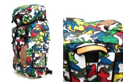 Miharayasuhiro Puma Pop Art Camo Backpack Side Detail 1