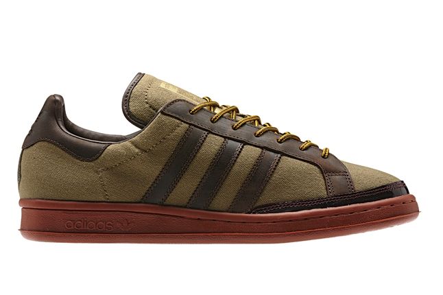 Adidas Originals Superstar Canvas Brown Profile 1