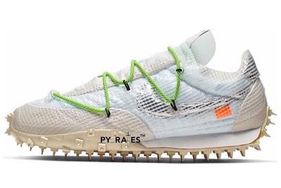 Off White Nike Waffle Racer White Black Electric Green Release Date 1