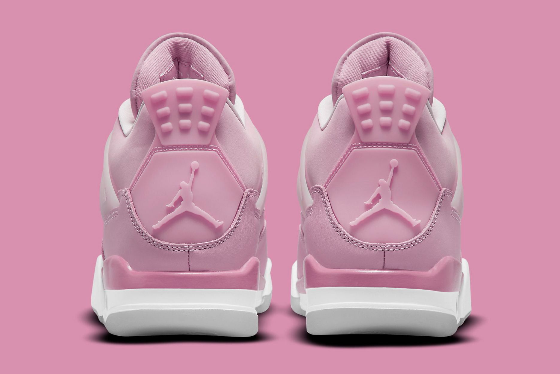 pink jordan 4s