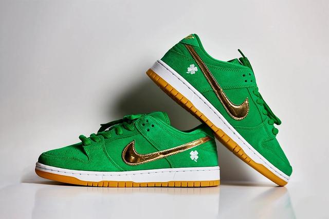 Closer Look: Nike SB Dunk Low ‘St. Patrick’s Day’ - Sneaker Freaker