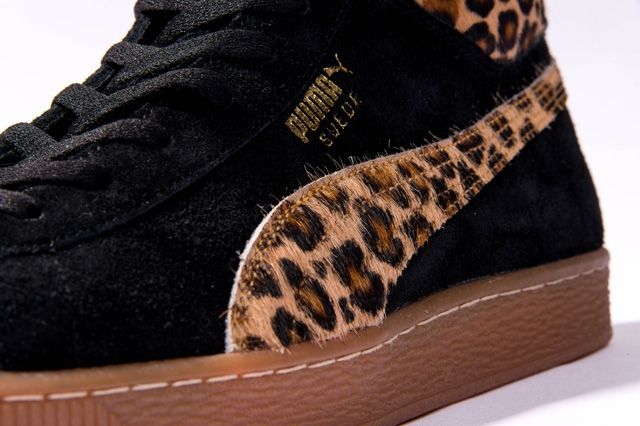 Puma Takumi Fw13 Mij Collection Suede Mid Brown Midfoot Detail