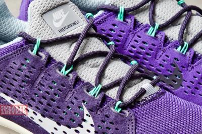 Nike Free Powerlines Ii Ltr Purple Dynasty Geyser Grey 2 Det