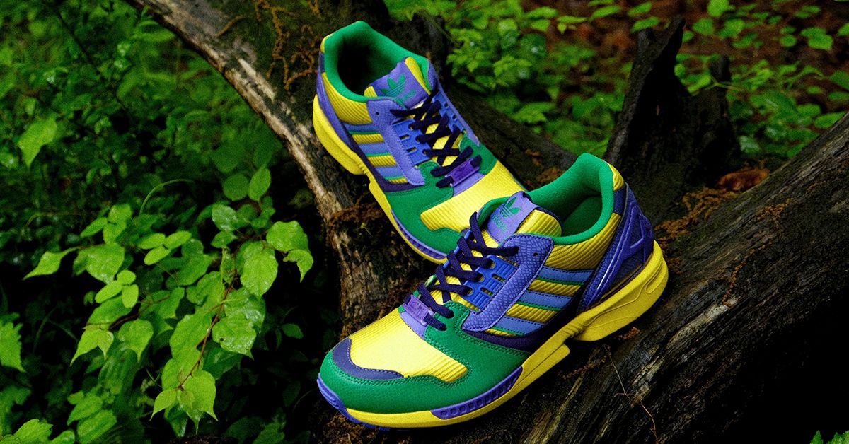 atmos and adidas Present Sixth ZX 8000 G-SNK Colab, the 'Brazil 