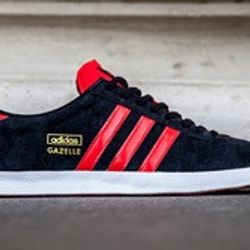admirar administrar Escritor adidas Gazelle OG (Black/Red) - Sneaker Freaker
