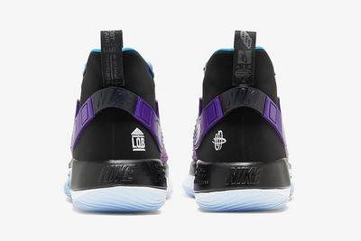 Nike Alphadunk Huarache Grape Heel Shot