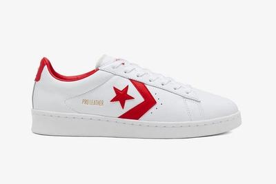 Converse Pro Leather Ox Red Lateral