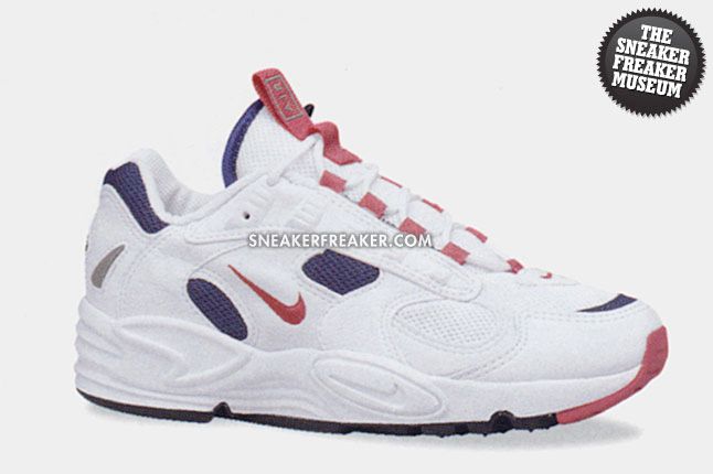 Nike Air Structure Triax 1996 White Copper Rose Navy 1