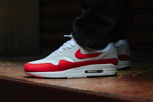 An On-Foot Look At Nike's Air Max 1 Anniversary Red Rerelease - Sneaker ...