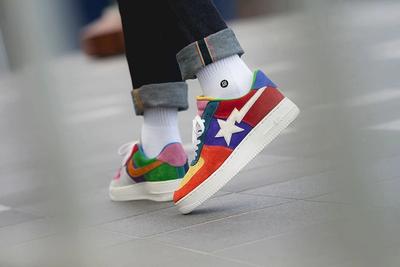 Bespoke Ind Easter What The Swoosh Air Force 1 On Foot3