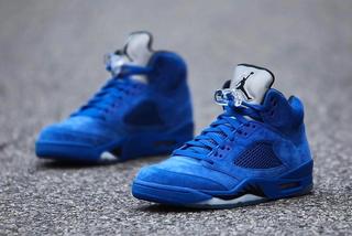 Best Look Yet At The 'Blue Suede' Jordan 5s - Sneaker Freaker