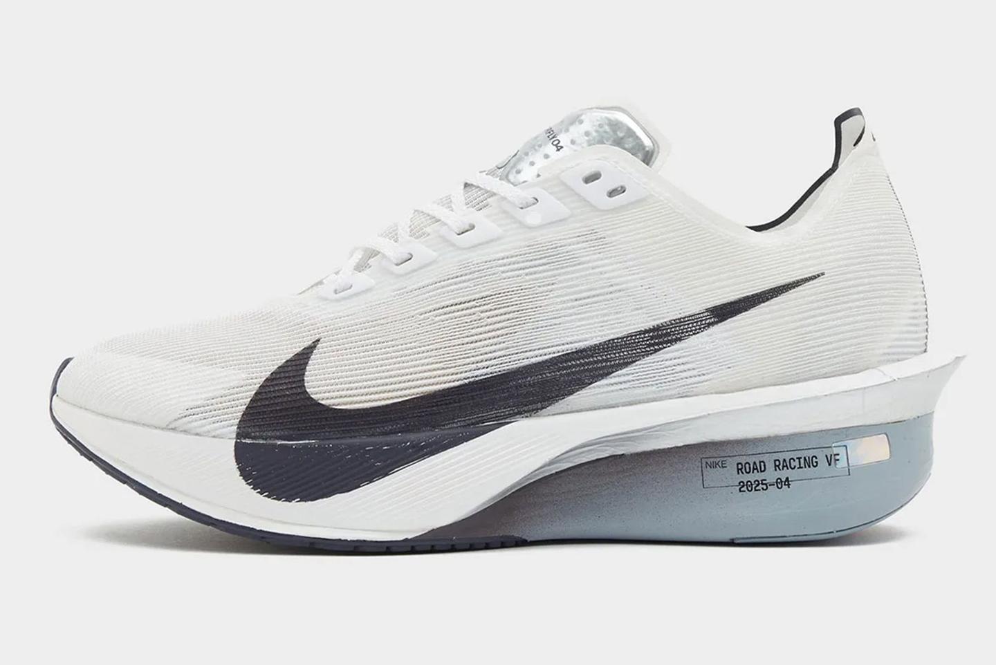 Nike Vaporfly 4 Running Shoe on White Background