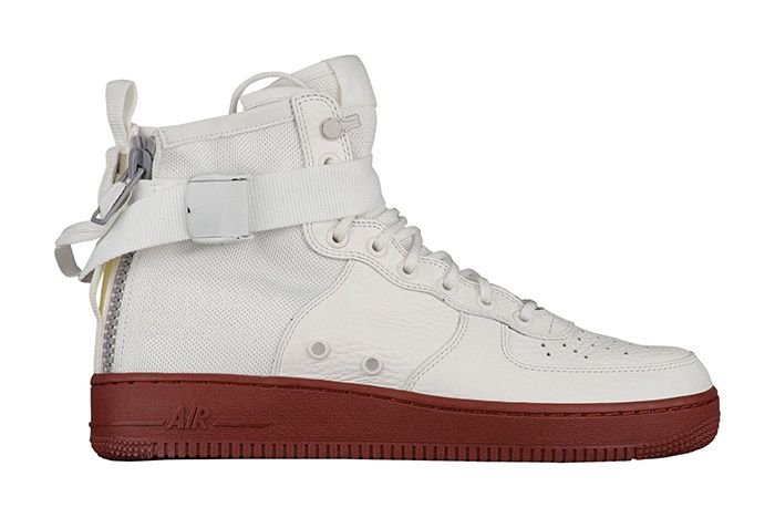 red and white sf air force 1