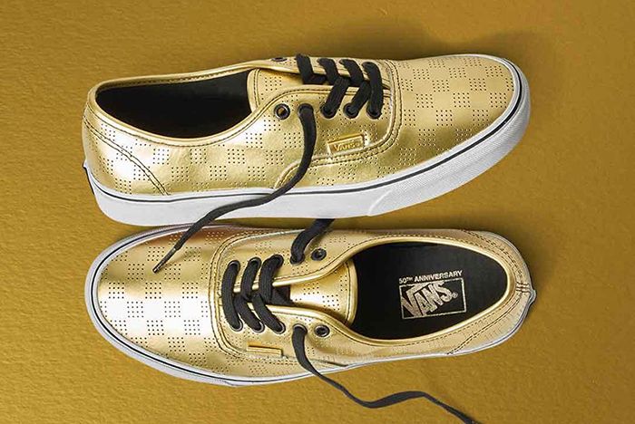 Vans 50th Anniversary Gold Collection - Sneaker Freaker