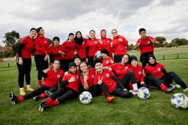 The Afghan Women’s National Football Team Raise Their Voices on Equality