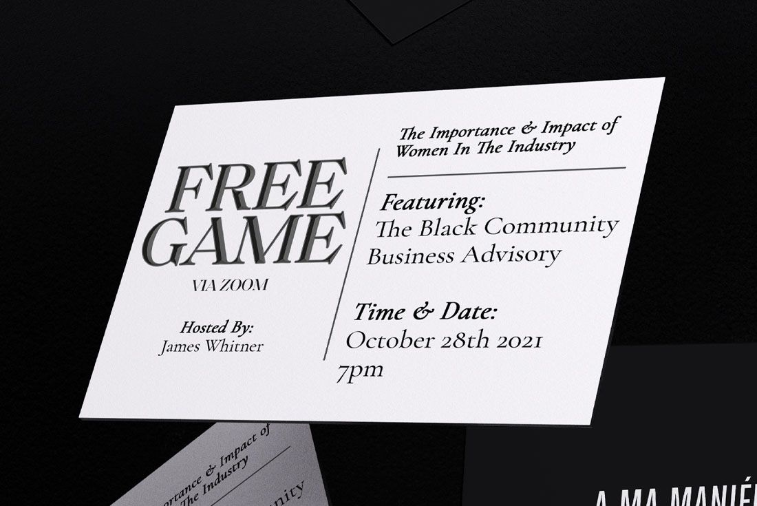 The Whitaker Group Black Community Business Advisory Free Game