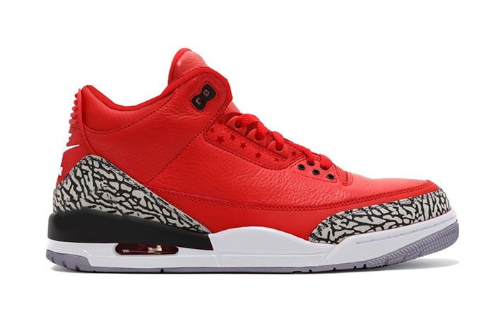 varsity red 3s