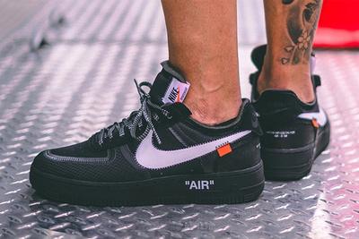 Off White Air Force 1 Black Cone 3