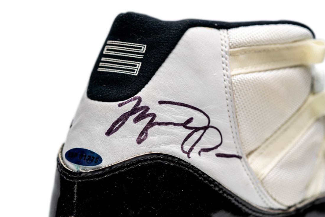 Air Jordan 11 ‘Concord’ Game-Worn Player Exclusive Signature
