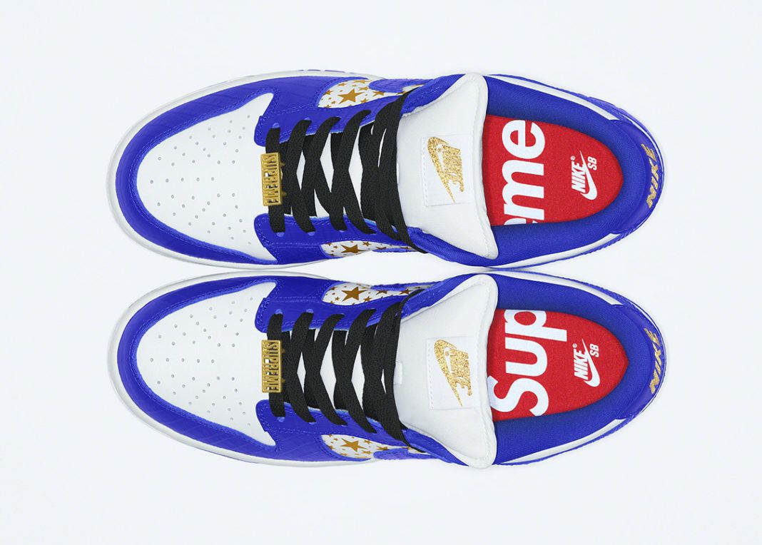 Supreme x Nike Air Jordan 1 “Stars” Rumored to Drop in 2021