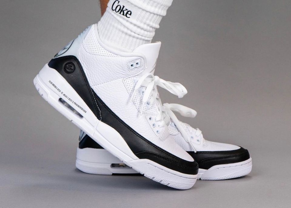 air jordan 3 fragment on feet
