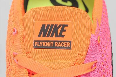 Nike Flyknit Racer Pink Flash Black 1
