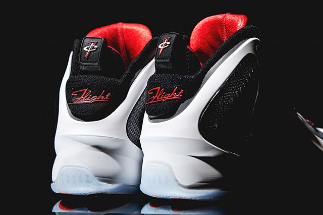 Nike Lil Penny Posite Reflective Silver Red 3