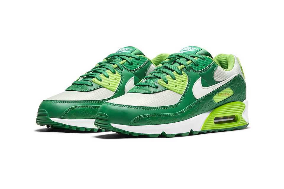 nike air max 90 st patrick's day 2021