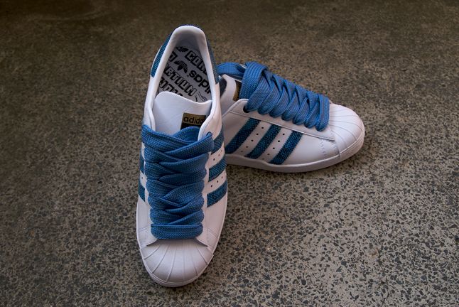 Adidas Superstar Consortium White Blue 1
