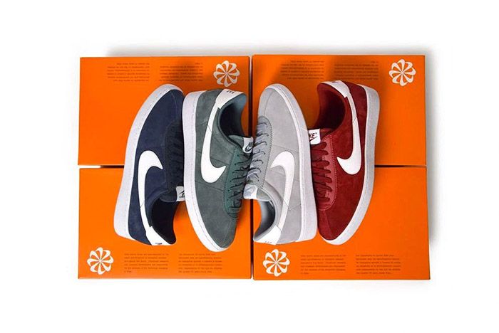 94年製　NIKE BRUIN SUEDE Vtg Original 1994 Nike Bruin Leather Old School 1990's Shoes