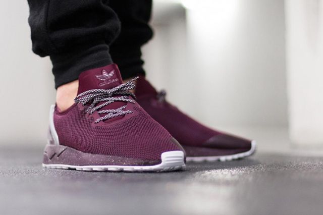 adidas zx flux maroon