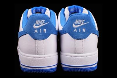 Nike Air Froce 1 Photo Blue Suede 3