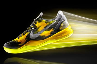 Nike Zoom Kobe 8 Black Yellow 1