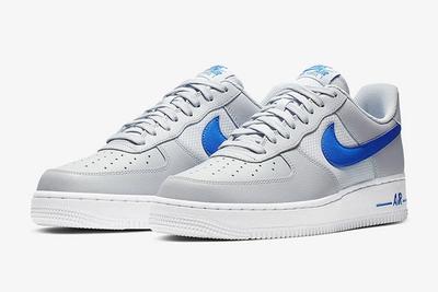 Nike Air Force 1 Low Grey Blue Quarter