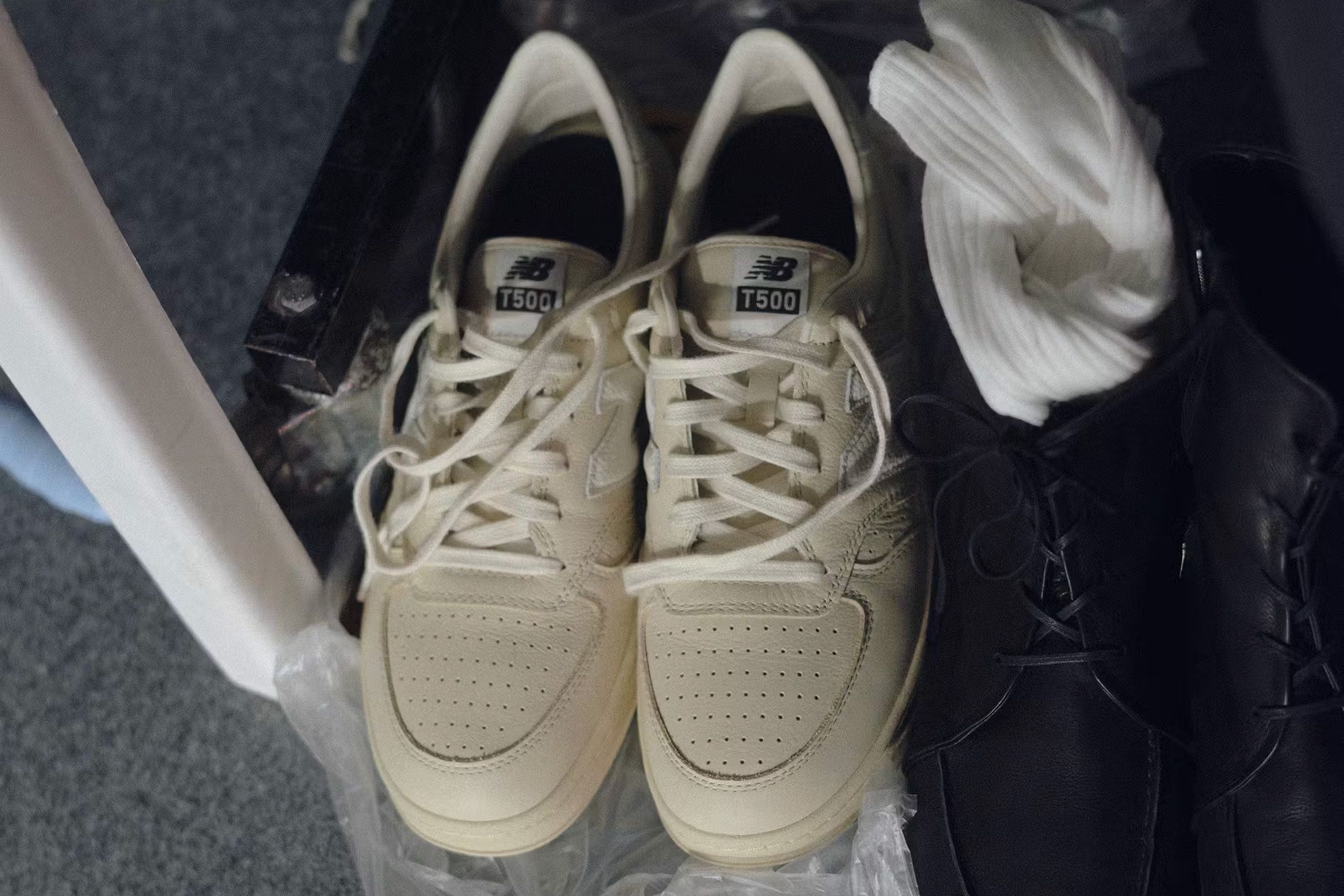 Release Deets Arrive for AURALEE's Luxe New Balance T500 Two-Pack