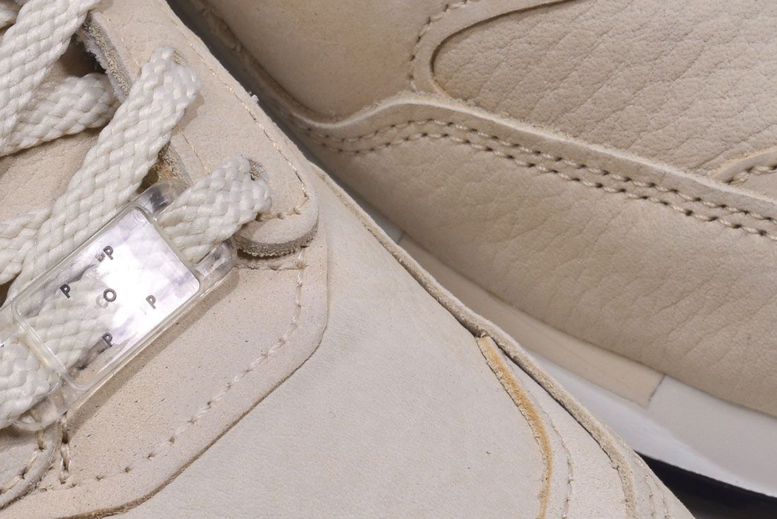 Pop New Balance 1500 Pearl White Pair Detail