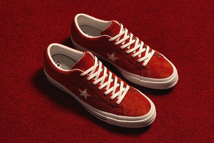 converse one star premium suede low top