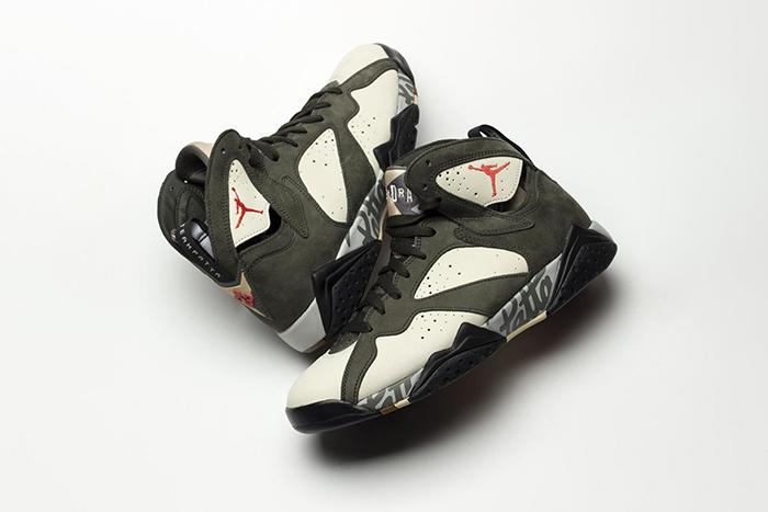 Patta Air Jordan 7 Og Sp Icicle First Look At3375 100 Release Date Pair