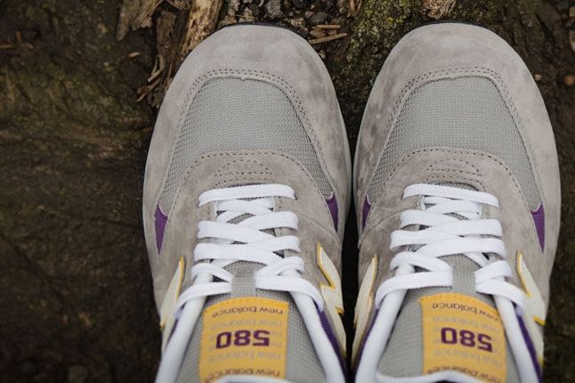 New Balance 580 Lalakers Toe Detail 1