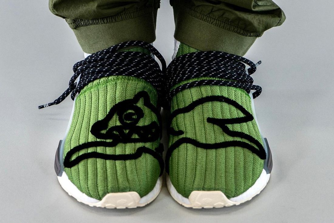 On-Foot Look at the BBC x Pharrell x adidas Hu NMD - Sneaker Freaker