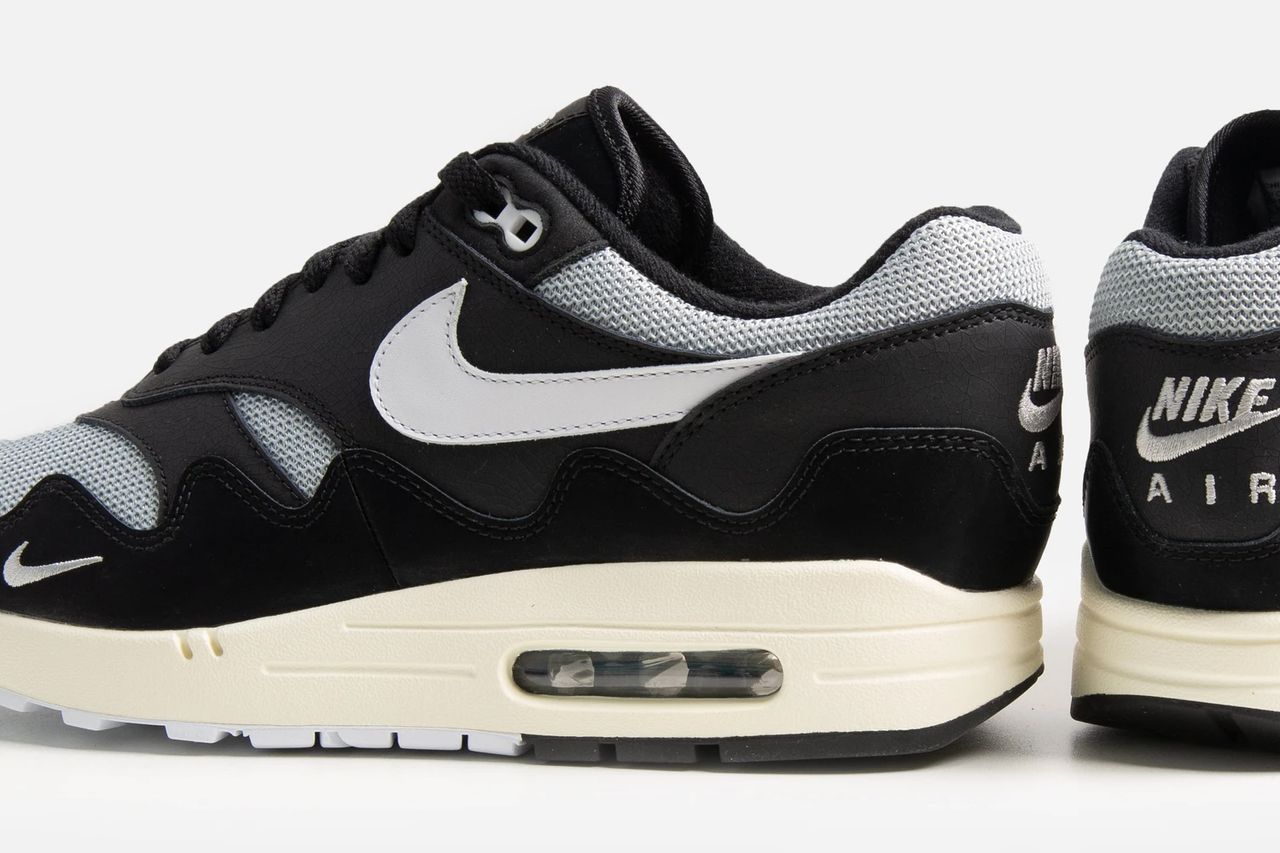 Release Date: Patta X Nike Air Max 1 'black' Dq0299-001 - Sneaker Freaker