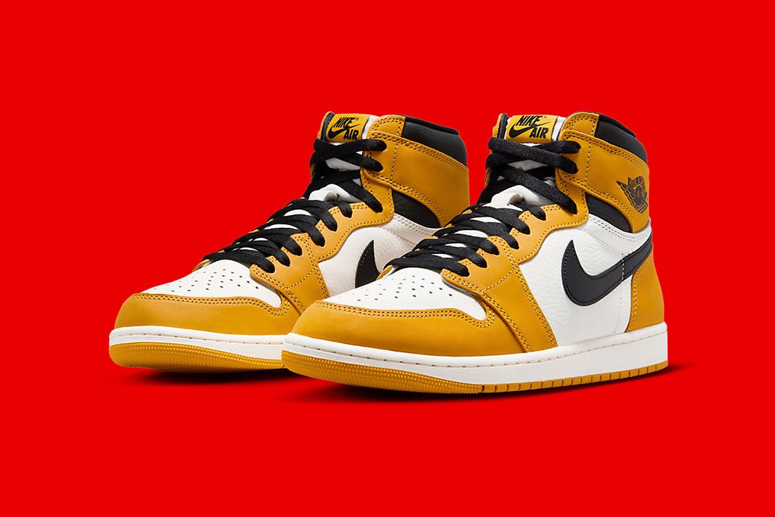 Yellow Ochre' Brightens the Air Jordan 1 High OG - Sneaker Freaker