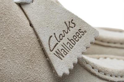 Clarks Wallabee Boot Chalk Combi 5